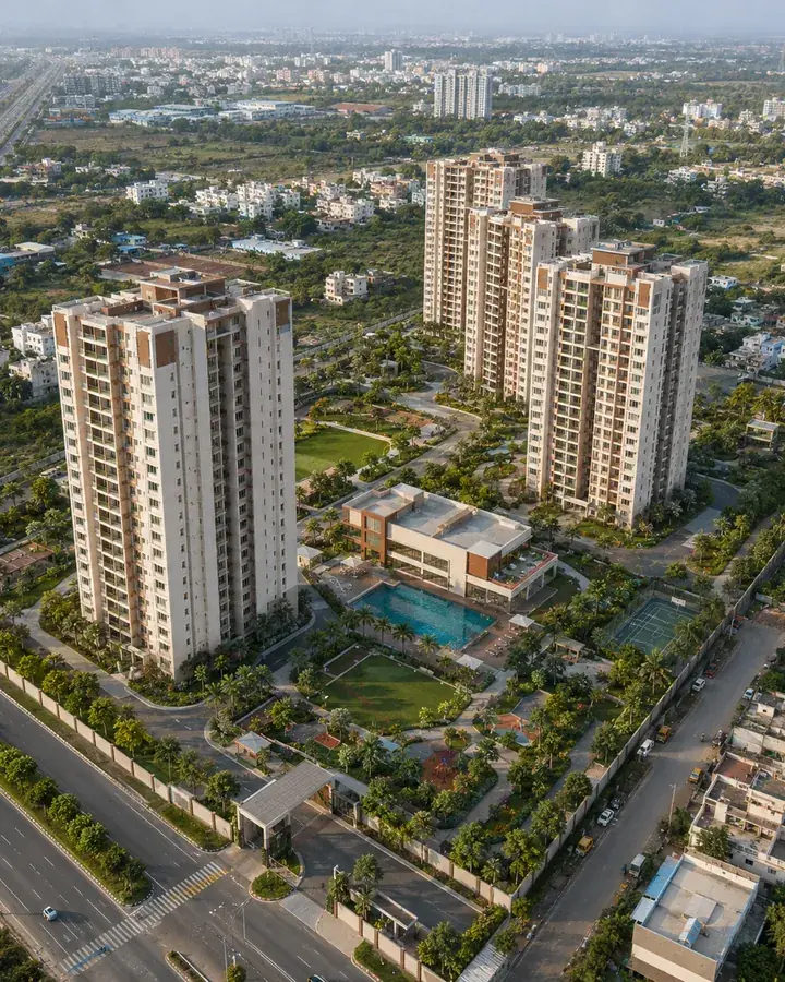 Prestige Chandapura project exterior reference image